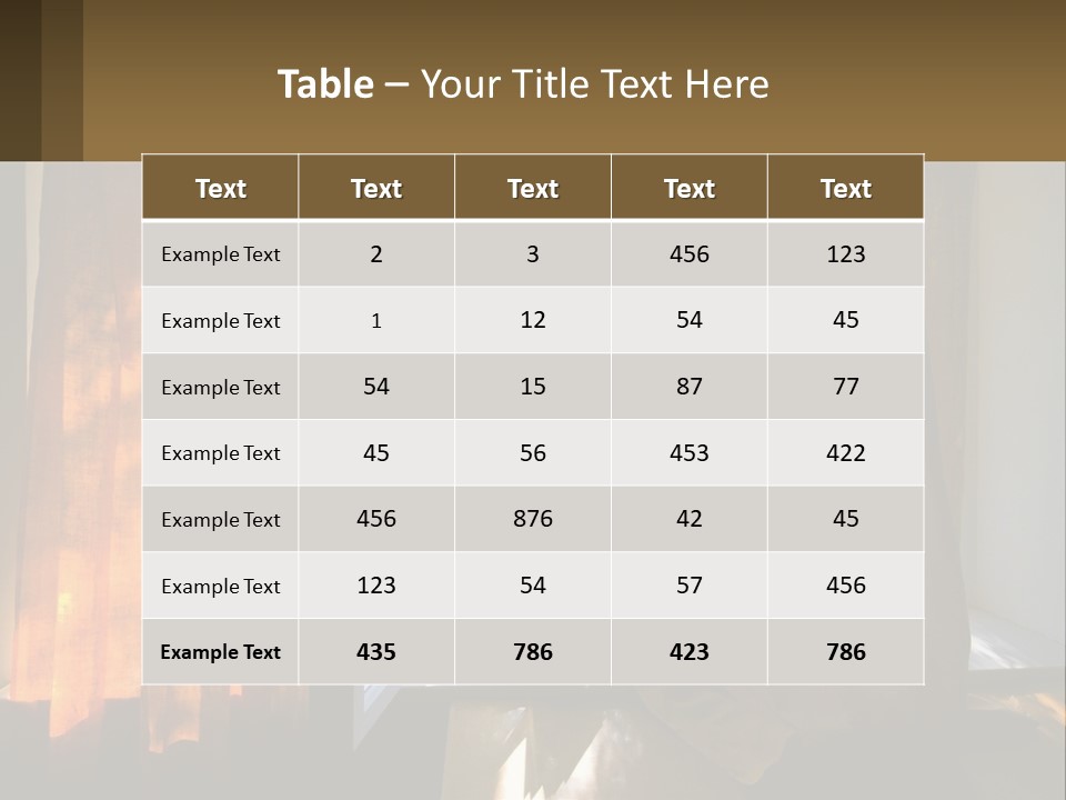 Senior Lifestyle Beach PowerPoint Template