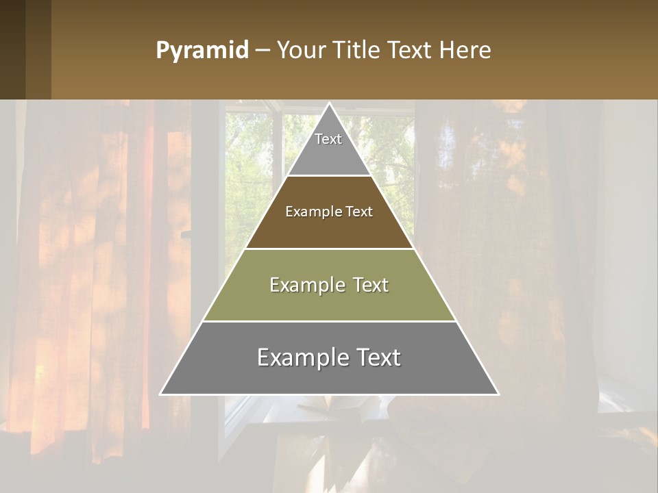 Senior Lifestyle Beach PowerPoint Template