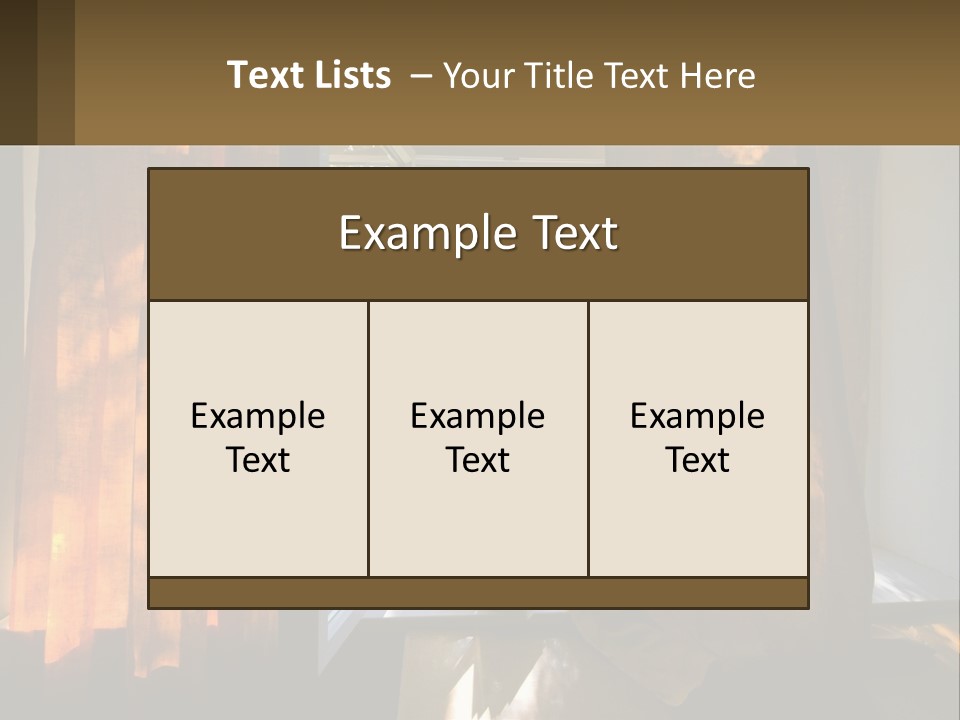 Senior Lifestyle Beach PowerPoint Template