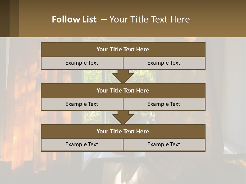 Senior Lifestyle Beach PowerPoint Template