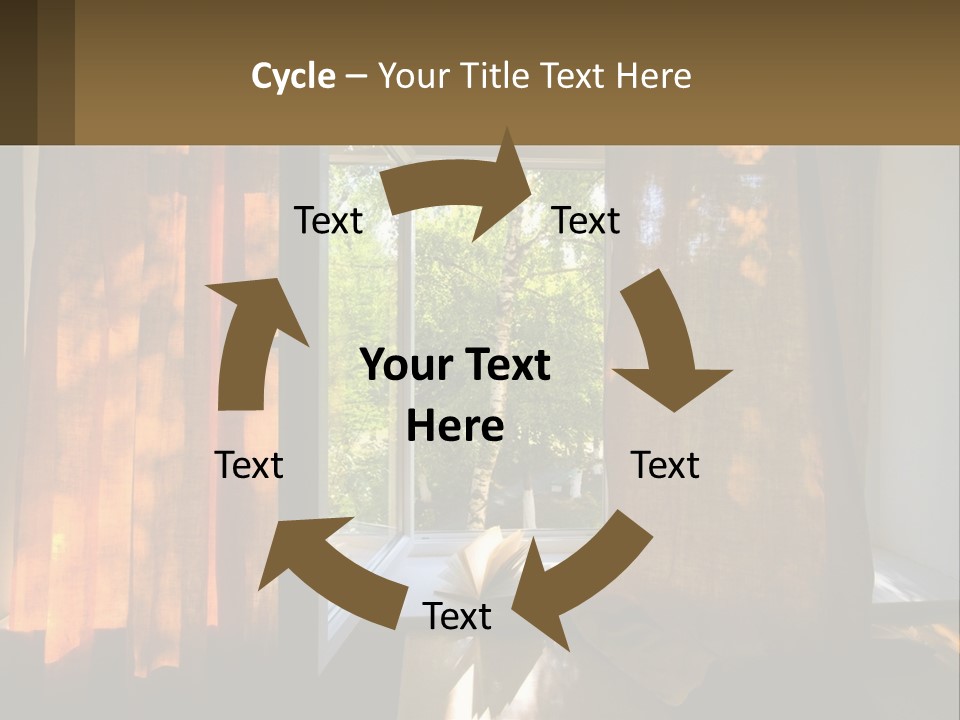 Senior Lifestyle Beach PowerPoint Template