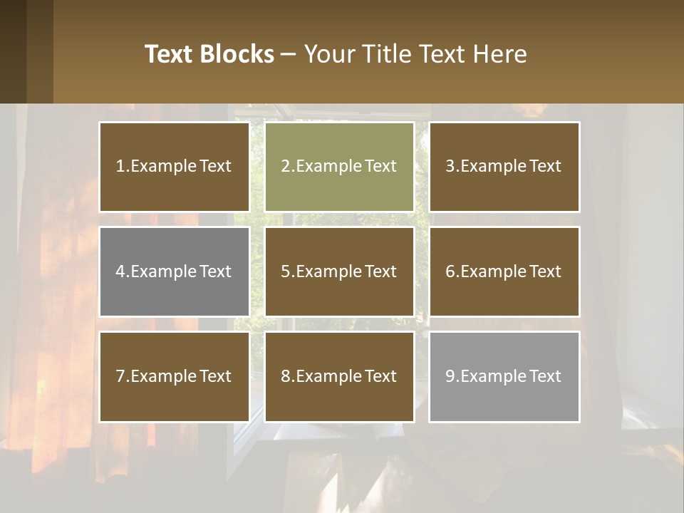 Senior Lifestyle Beach PowerPoint Template