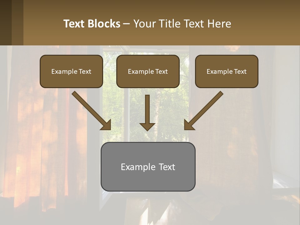 Senior Lifestyle Beach PowerPoint Template