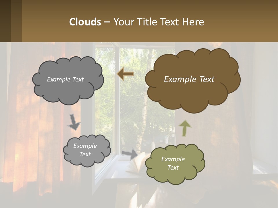 Senior Lifestyle Beach PowerPoint Template