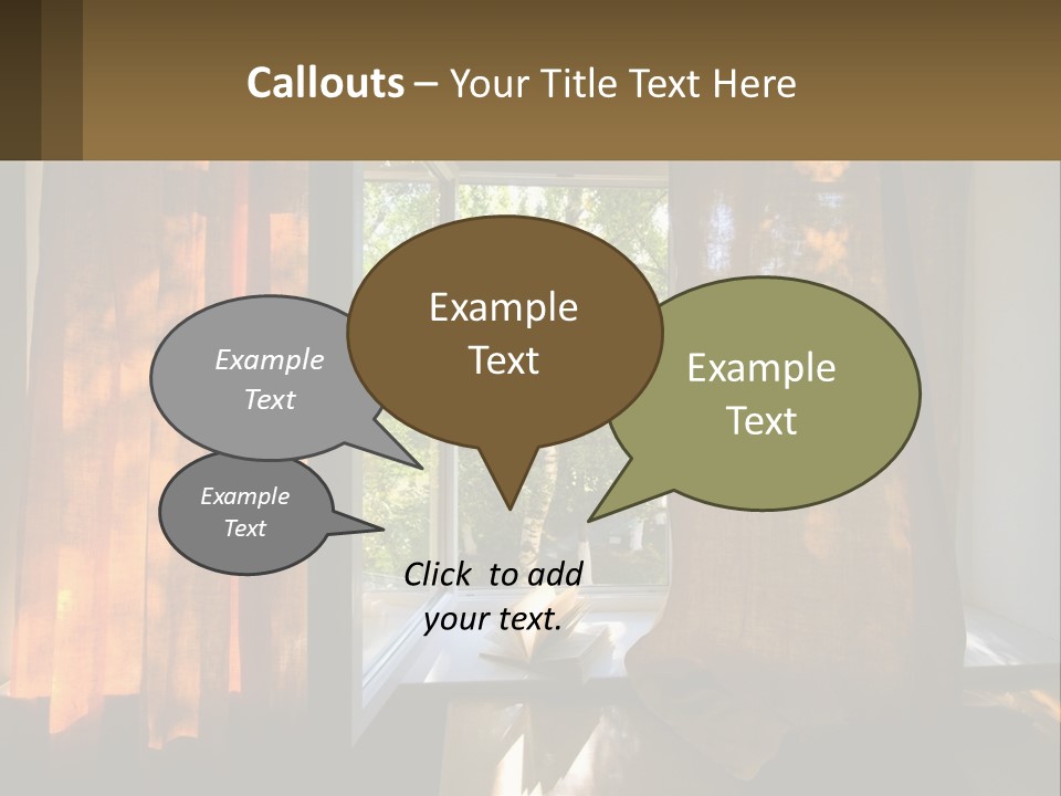 Senior Lifestyle Beach PowerPoint Template