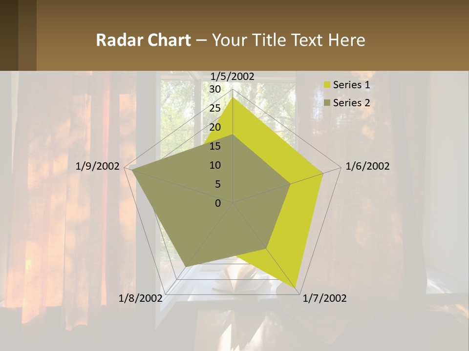 Senior Lifestyle Beach PowerPoint Template