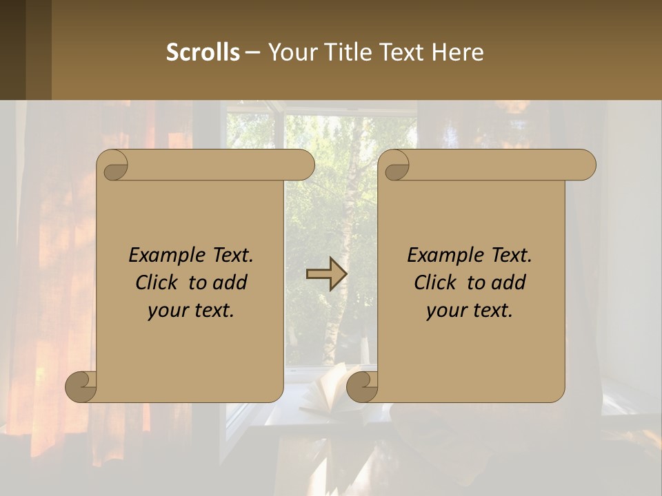 Senior Lifestyle Beach PowerPoint Template