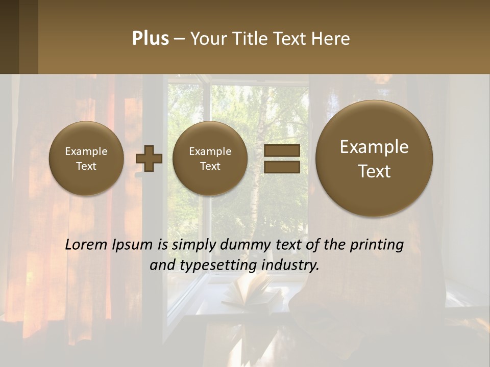 Senior Lifestyle Beach PowerPoint Template
