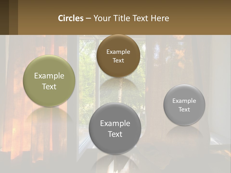 Senior Lifestyle Beach PowerPoint Template