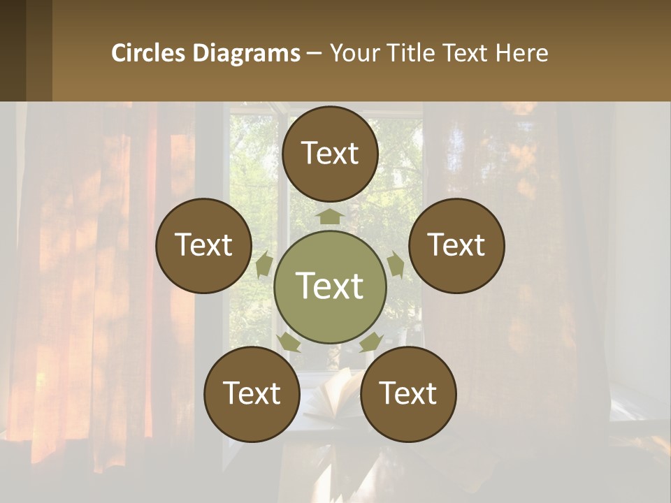 Senior Lifestyle Beach PowerPoint Template