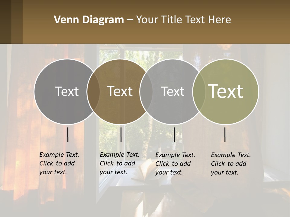 Senior Lifestyle Beach PowerPoint Template