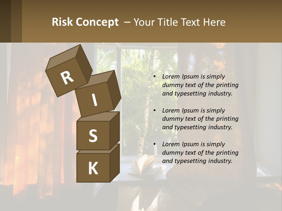 Senior Lifestyle Beach PowerPoint Template