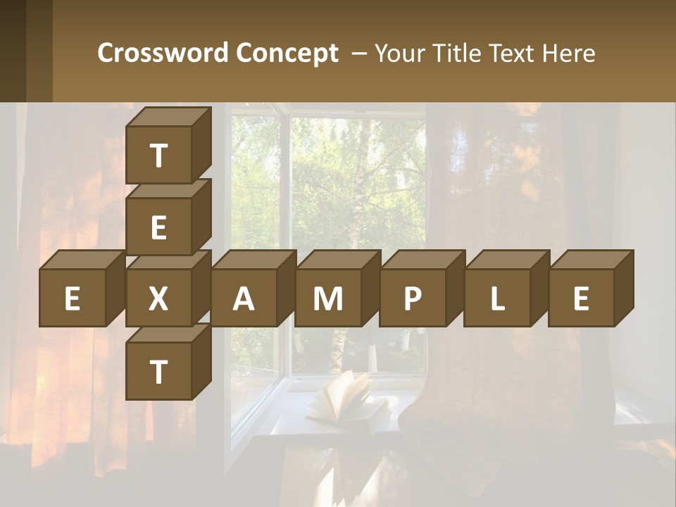 Senior Lifestyle Beach PowerPoint Template