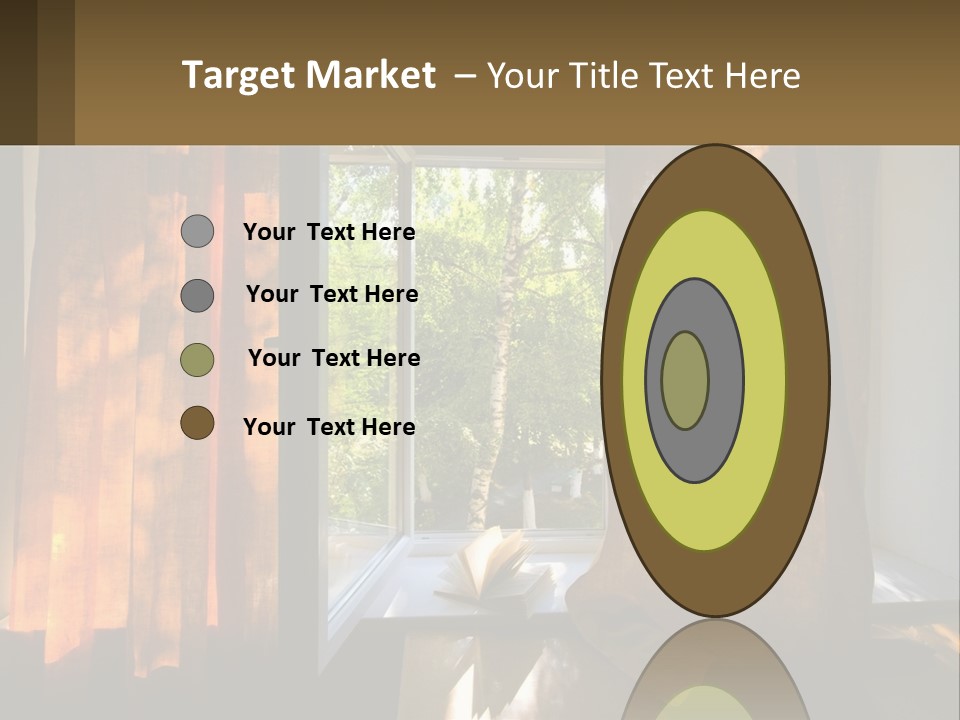 Senior Lifestyle Beach PowerPoint Template