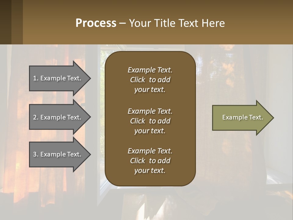 Senior Lifestyle Beach PowerPoint Template