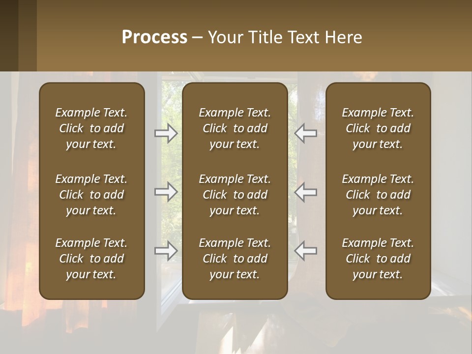 Senior Lifestyle Beach PowerPoint Template