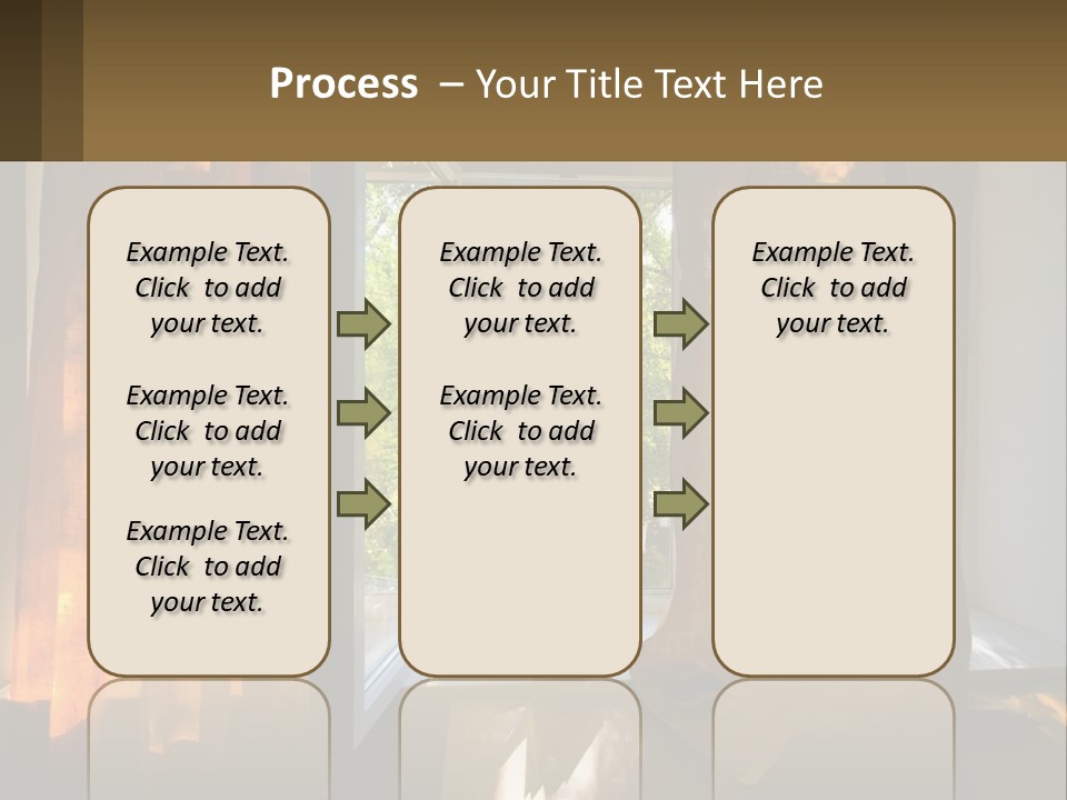 Senior Lifestyle Beach PowerPoint Template