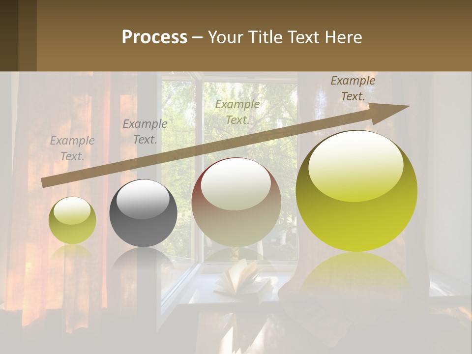 Senior Lifestyle Beach PowerPoint Template