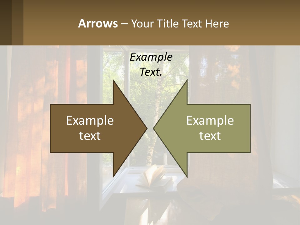 Senior Lifestyle Beach PowerPoint Template