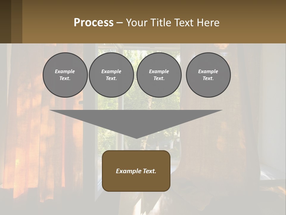 Senior Lifestyle Beach PowerPoint Template