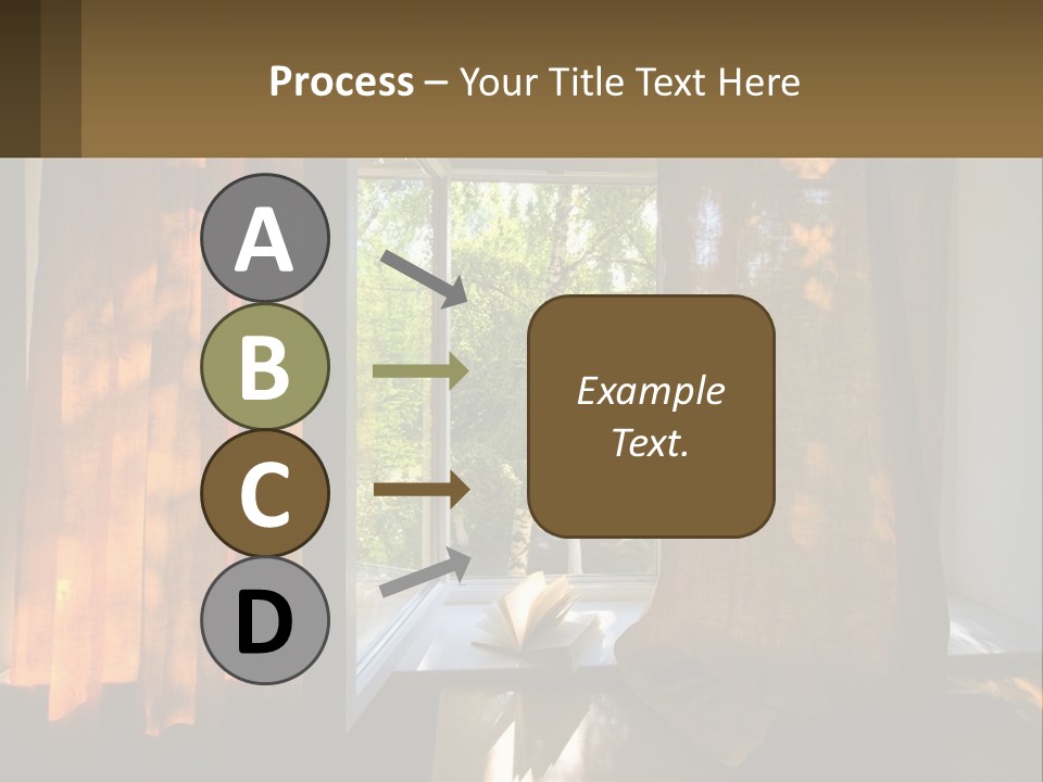 Senior Lifestyle Beach PowerPoint Template