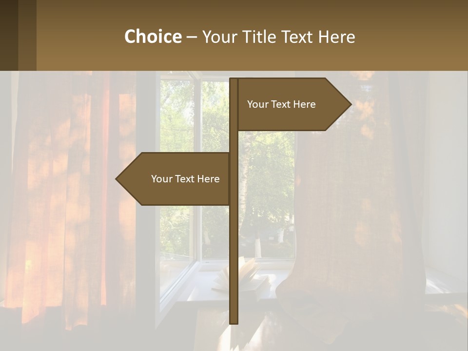 Senior Lifestyle Beach PowerPoint Template