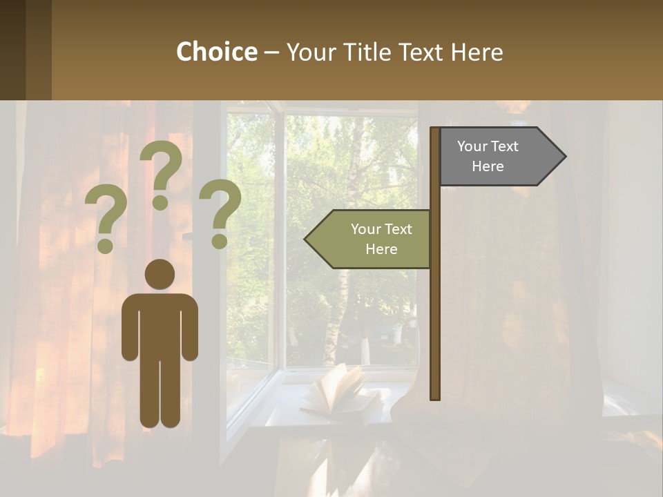 Senior Lifestyle Beach PowerPoint Template