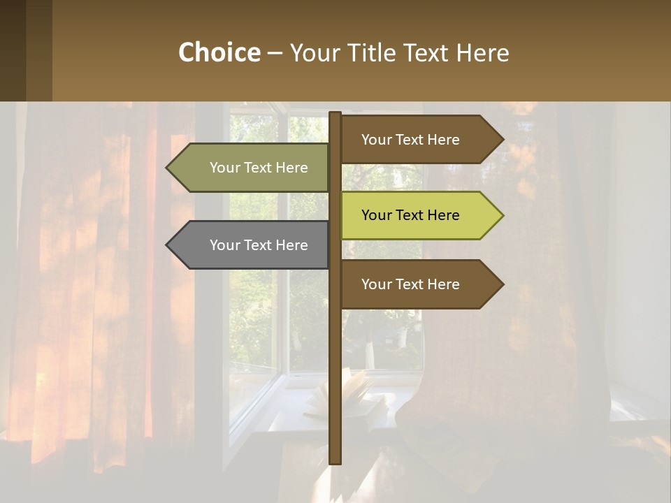 Senior Lifestyle Beach PowerPoint Template
