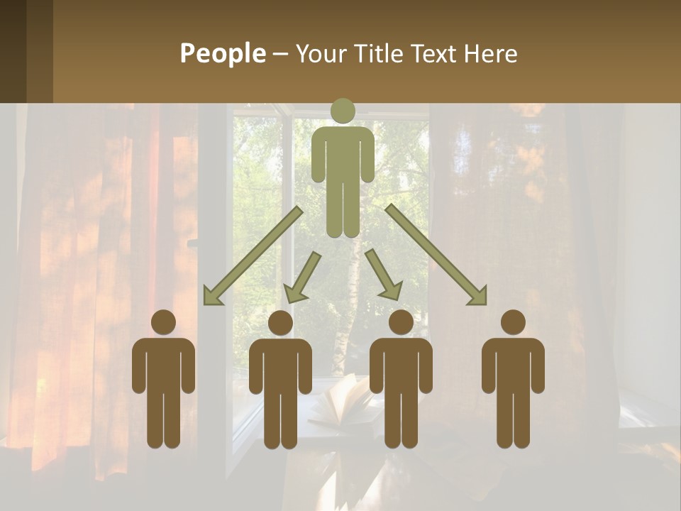 Senior Lifestyle Beach PowerPoint Template