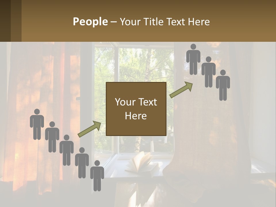 Senior Lifestyle Beach PowerPoint Template