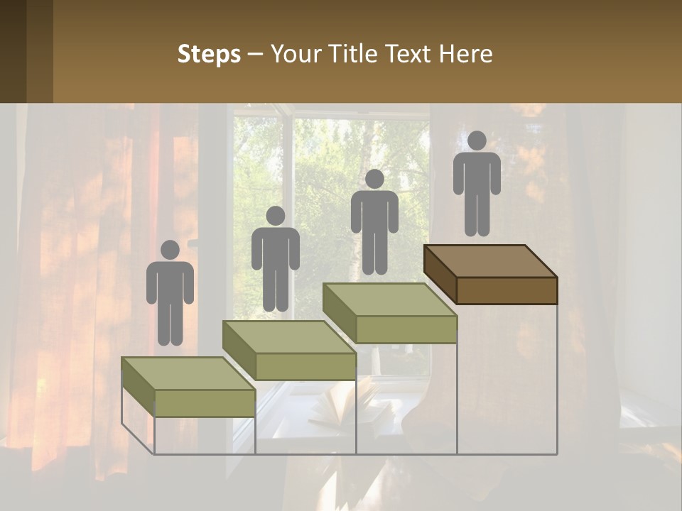 Senior Lifestyle Beach PowerPoint Template