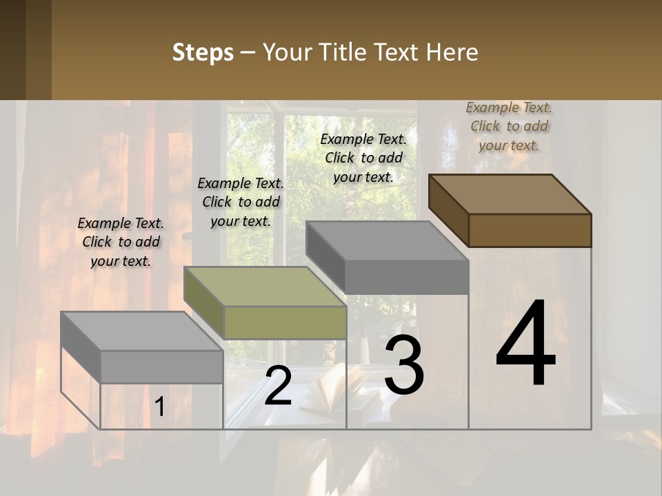 Senior Lifestyle Beach PowerPoint Template