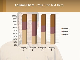 Standing Peaceful Woman PowerPoint Template