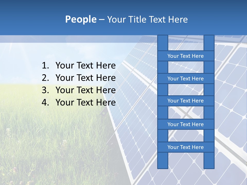 Single Pensioner Sad PowerPoint Template