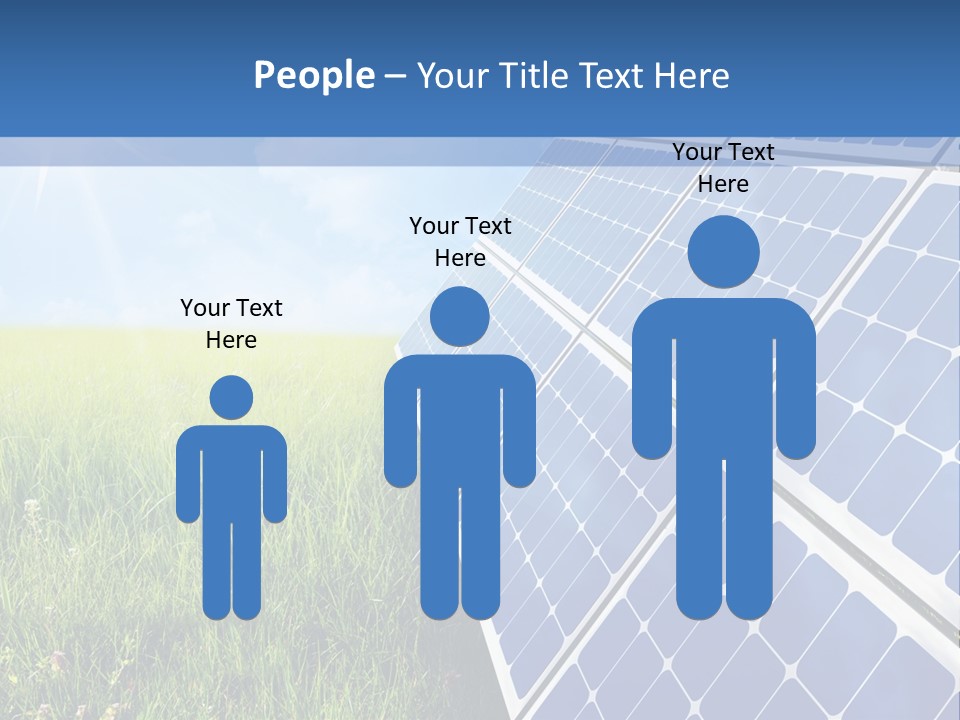Single Pensioner Sad PowerPoint Template
