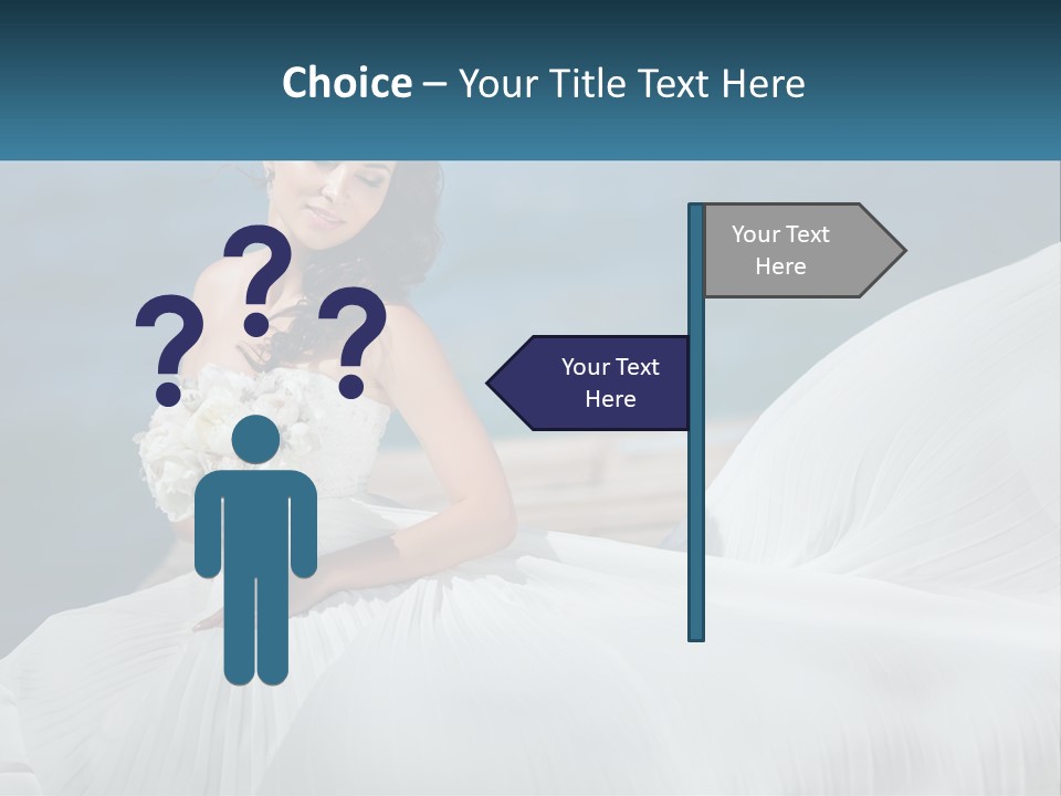 White Sad Retired PowerPoint Template