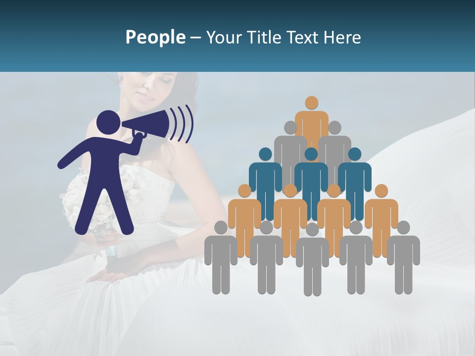 White Sad Retired PowerPoint Template