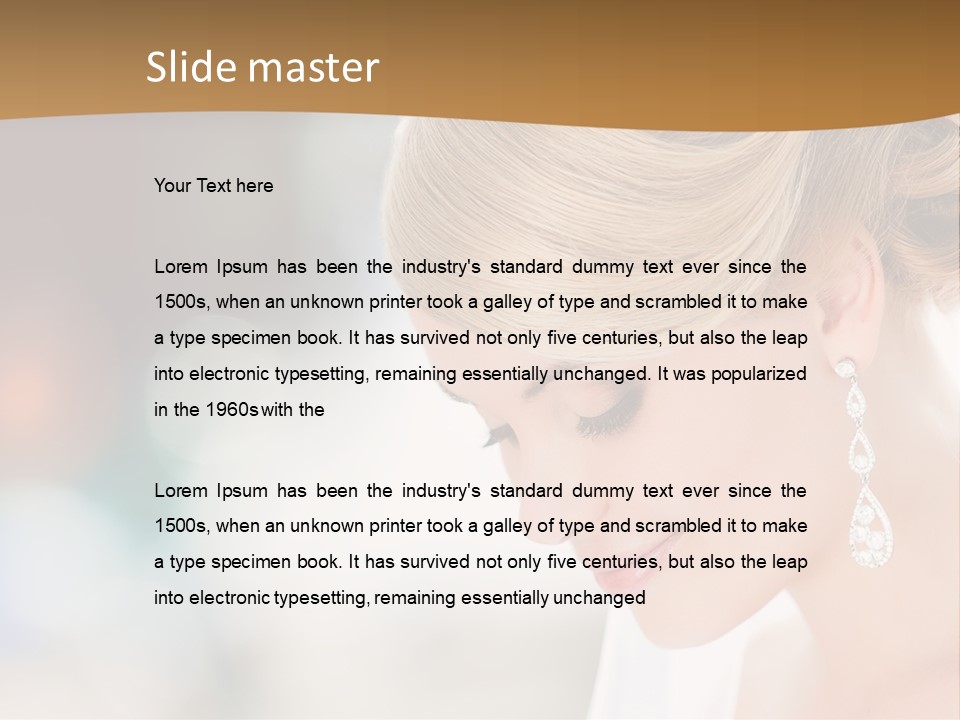 Standing Wellness Coast PowerPoint Template