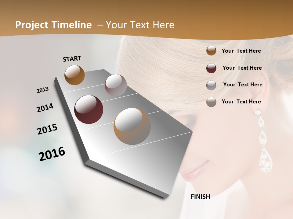 Standing Wellness Coast PowerPoint Template