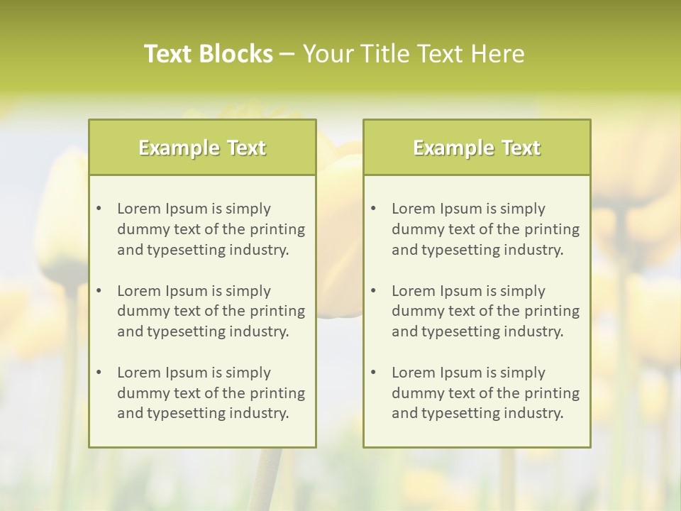 Calm Life Beach PowerPoint Template