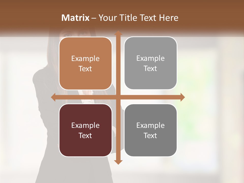 Old Parent Mother PowerPoint Template