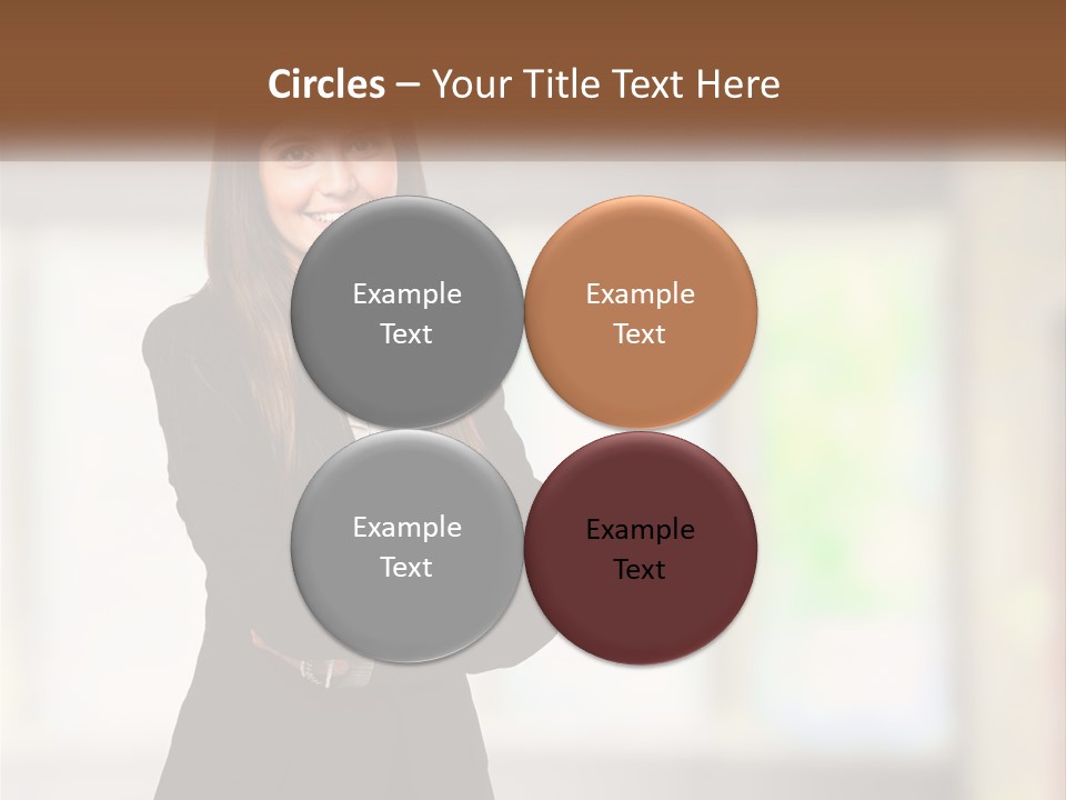 Old Parent Mother PowerPoint Template