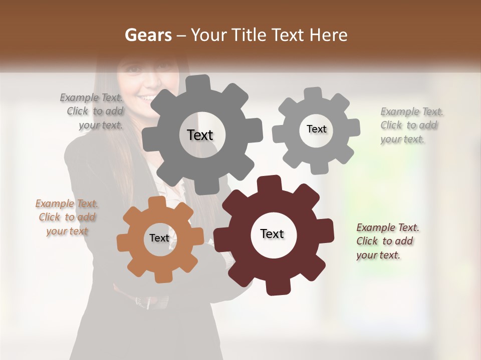 Old Parent Mother PowerPoint Template