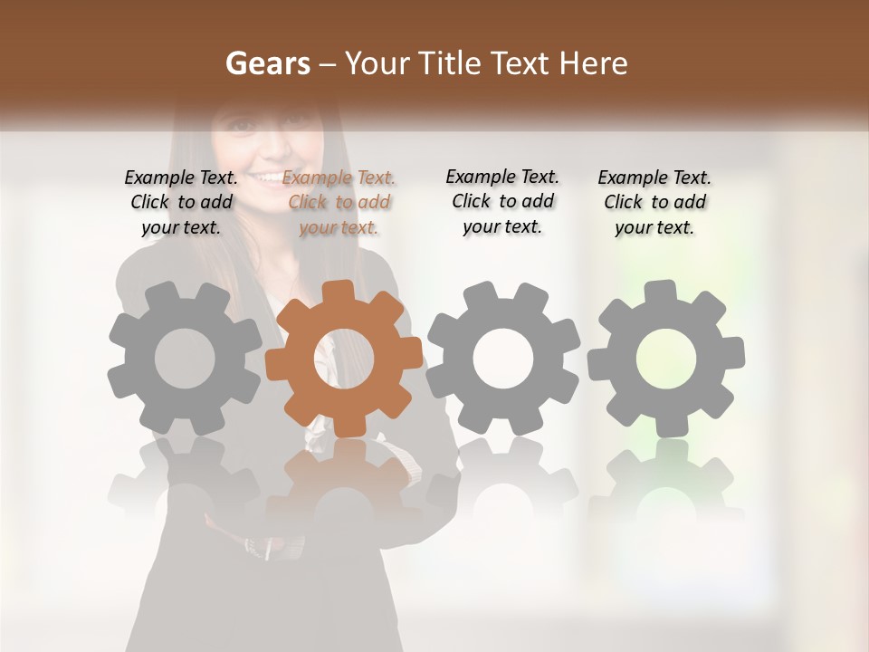 Old Parent Mother PowerPoint Template