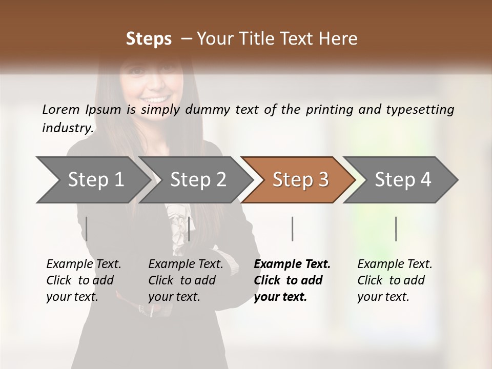 Old Parent Mother PowerPoint Template