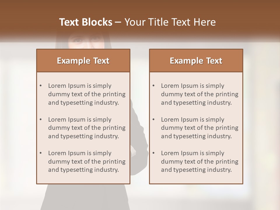 Old Parent Mother PowerPoint Template