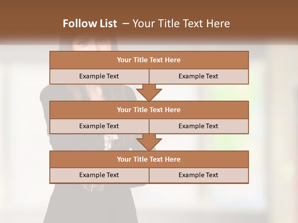 Old Parent Mother PowerPoint Template