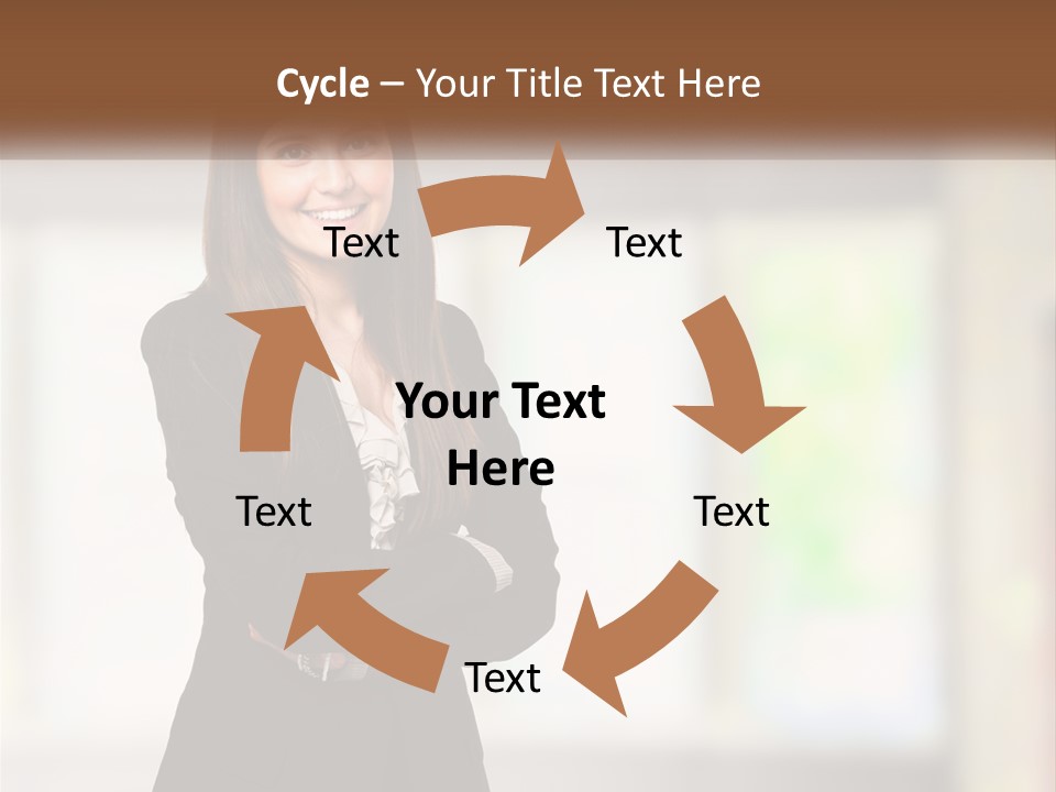 Old Parent Mother PowerPoint Template