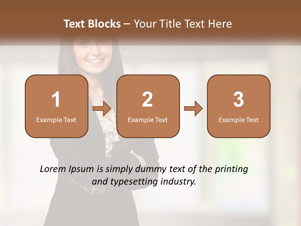 Old Parent Mother PowerPoint Template