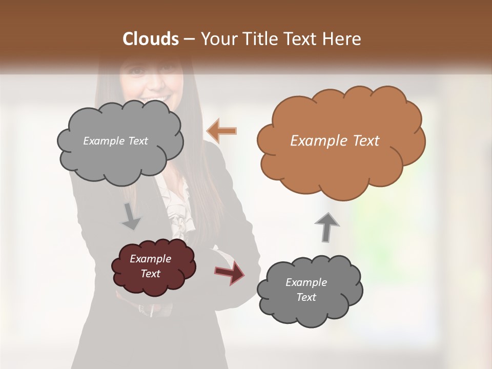 Old Parent Mother PowerPoint Template